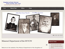 Tablet Screenshot of missouriduvcw.org